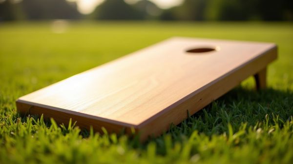 Choisir un cornhole en peuplier avec plateau 18 mm pour un jeu optimal