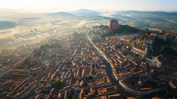 Découvrez le puy-en-velay en montgolfière
